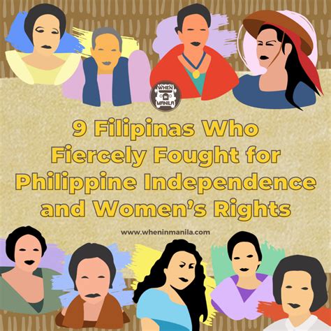 filipinas mujeres|9 Filipinas Who Fiercely Fought for Philippine